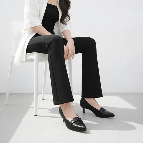 10% OFF: 2024SSBI: Loafer Style Pumps (5725) Black