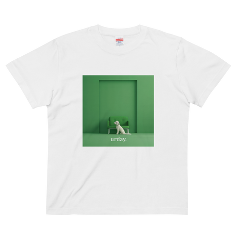 urday【Animal／White Dog／G】フォトTシャツ（9964655）ホワイト/urday（マミアン）