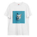 urday【Animal／White Cat／LB】フォトTシャツ（1298002）ホワイト/urday（マミアン）