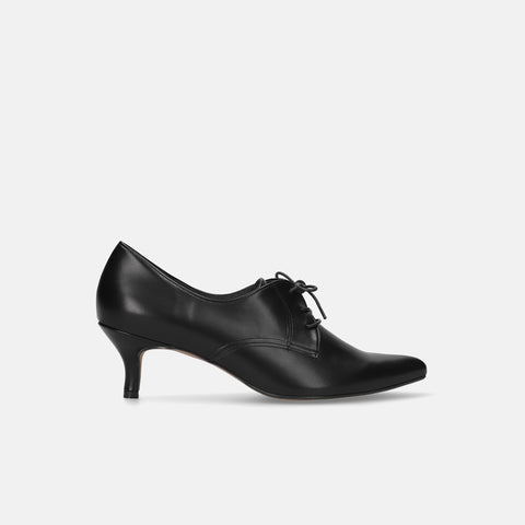 2025AW：レースアップ ブーティ（5703）ブラック/mamian（マミアン）