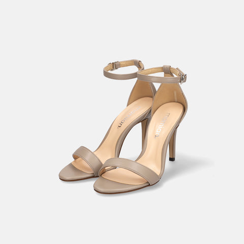 15% OFF: 2024SS: High Heel Line Sandals (3570) Greige