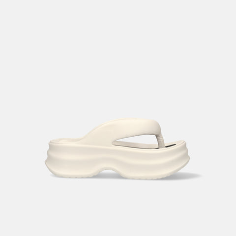 40%OFF：厚底 リカバリーサンダル（cs02）アイボリー/mamian セレクトアイテム（マミアン）